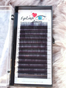 Eyelashamore long eyelash extensions 0.05 D+ 17mm 18mm 19mm MIX
